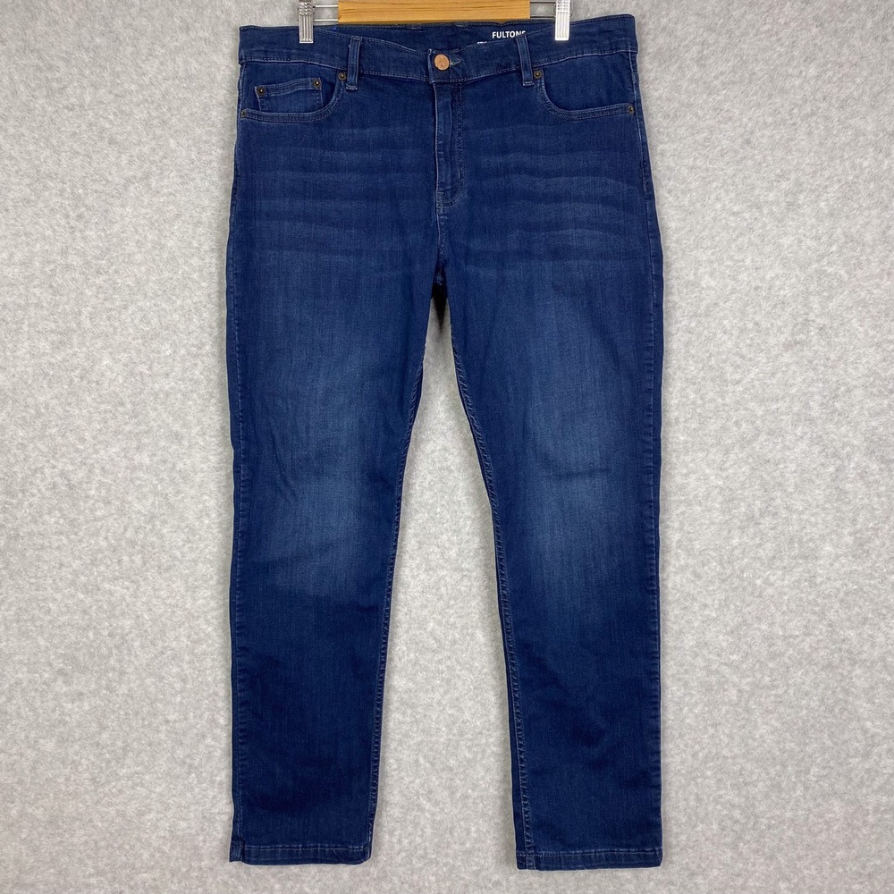 Mugsy Jeans Mens 40x30 (38x29) Blue Fultons
